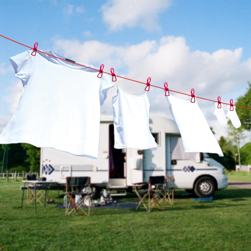 Varal de Roupas Portátil - Casa, Camping, Viagens